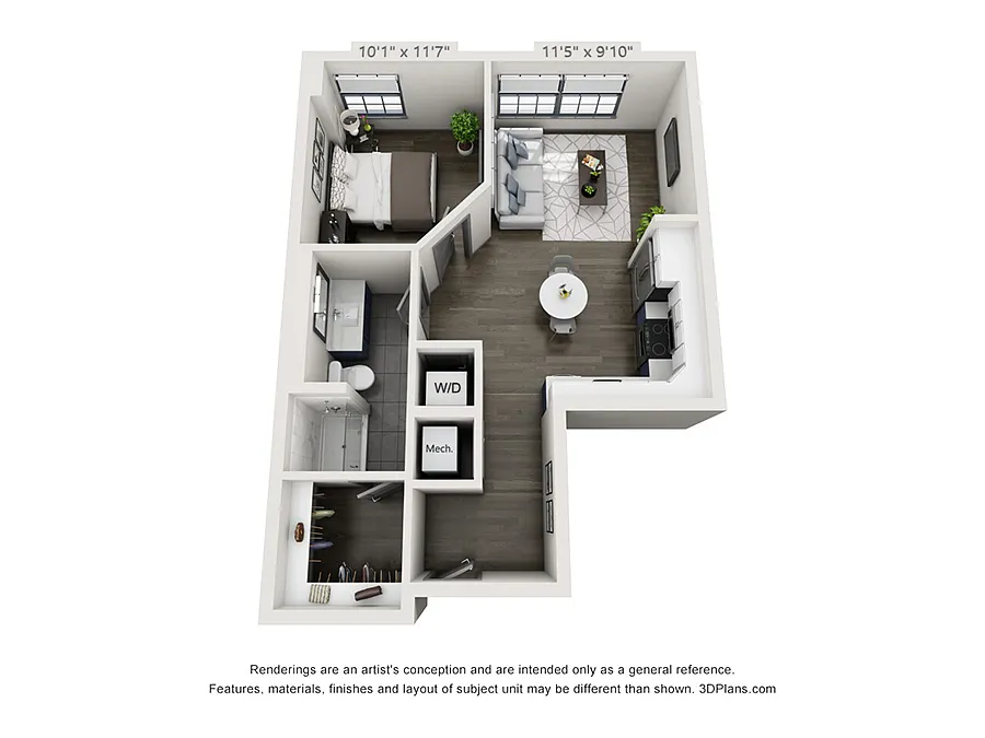 Floor plan 1X