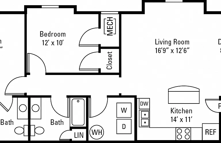 Rochester Village Apartments at Park Place — Photo 47