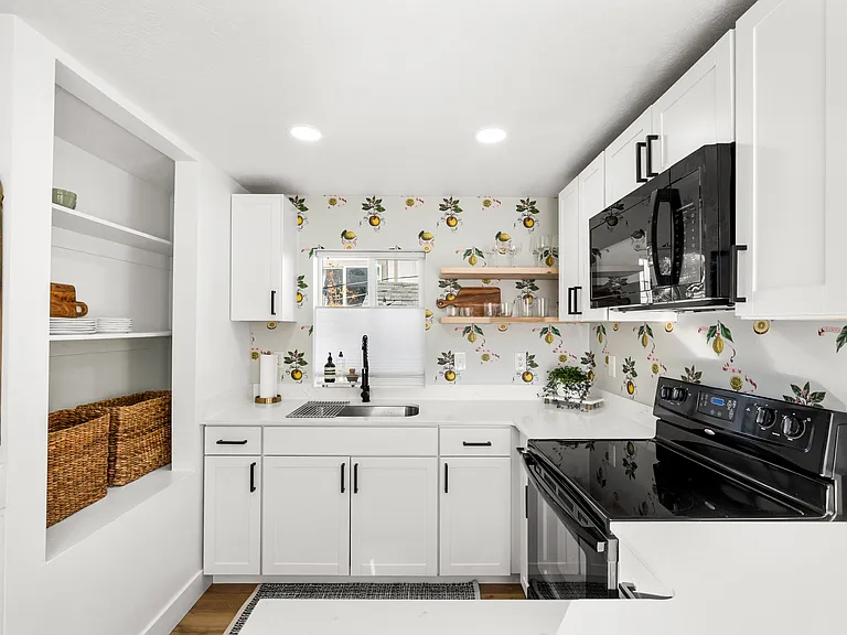 Modern bright kitchen