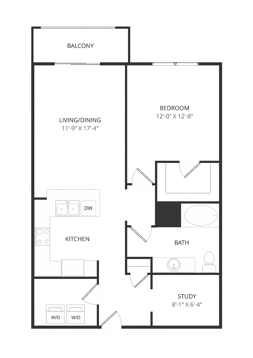 Floor plan The Badu