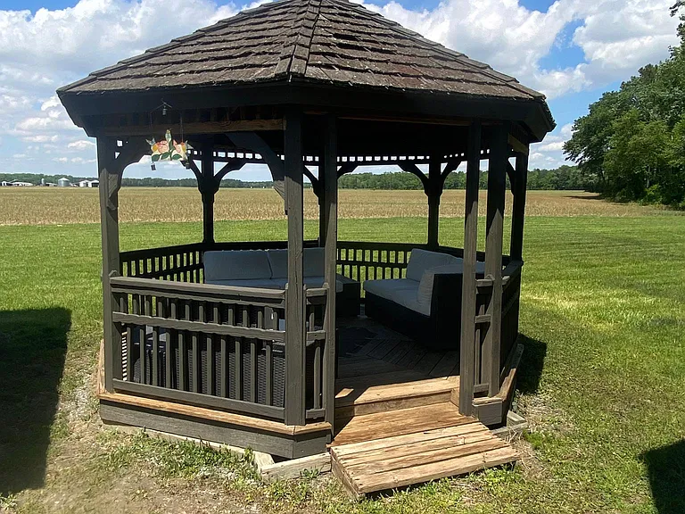 Gazebo with a great view