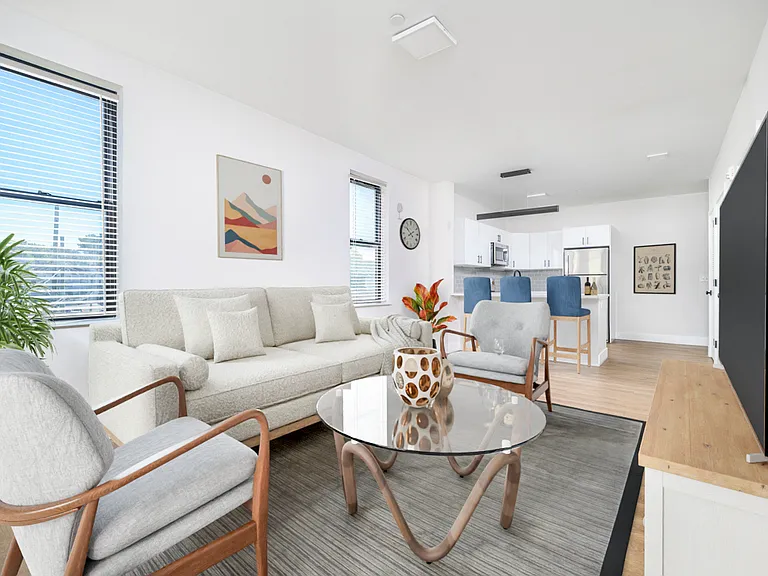 living area with open feel select residences lead to private balconies and Park views