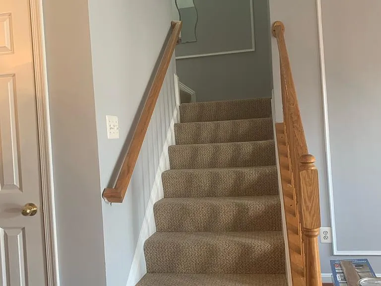 Stairs to second floor