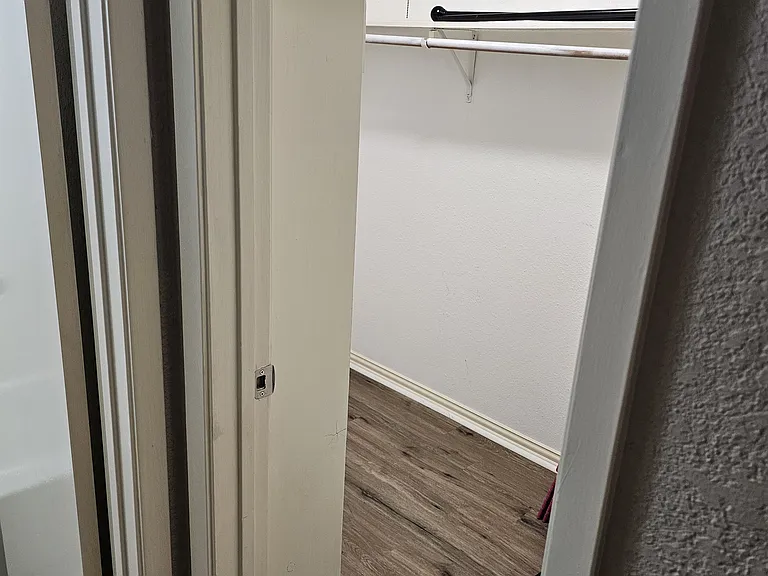 Primary walk in closet