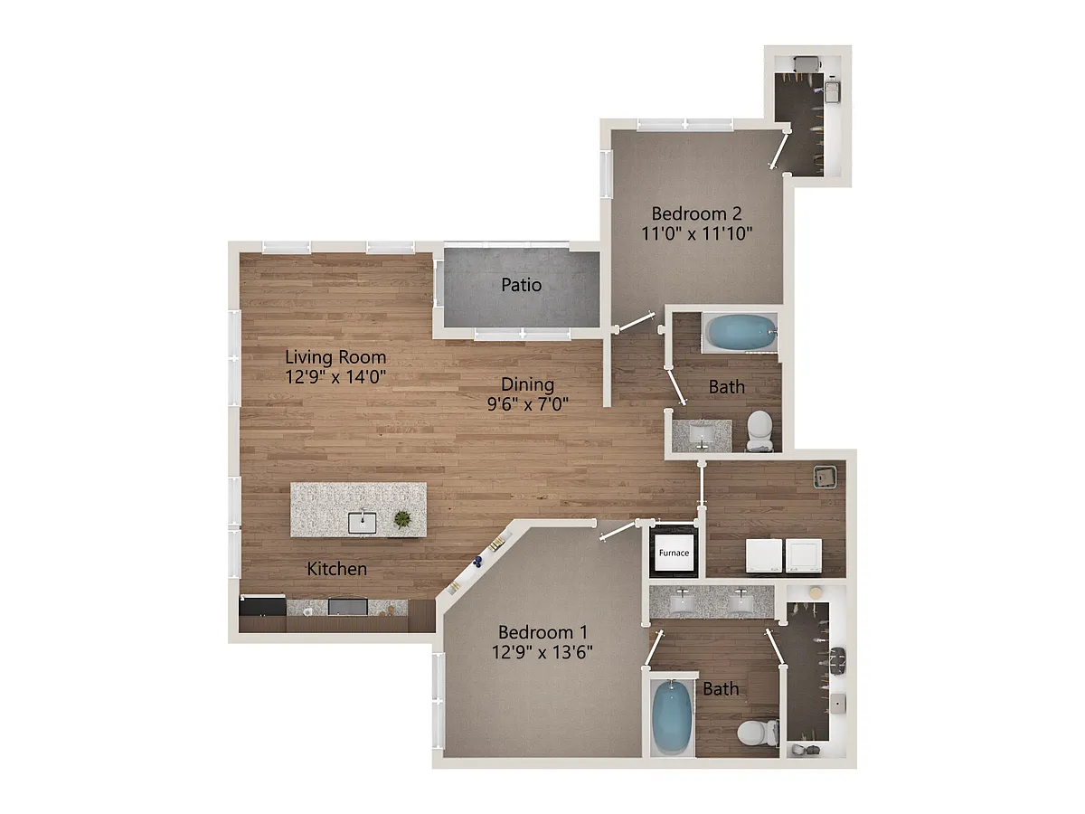 Floor plan B1