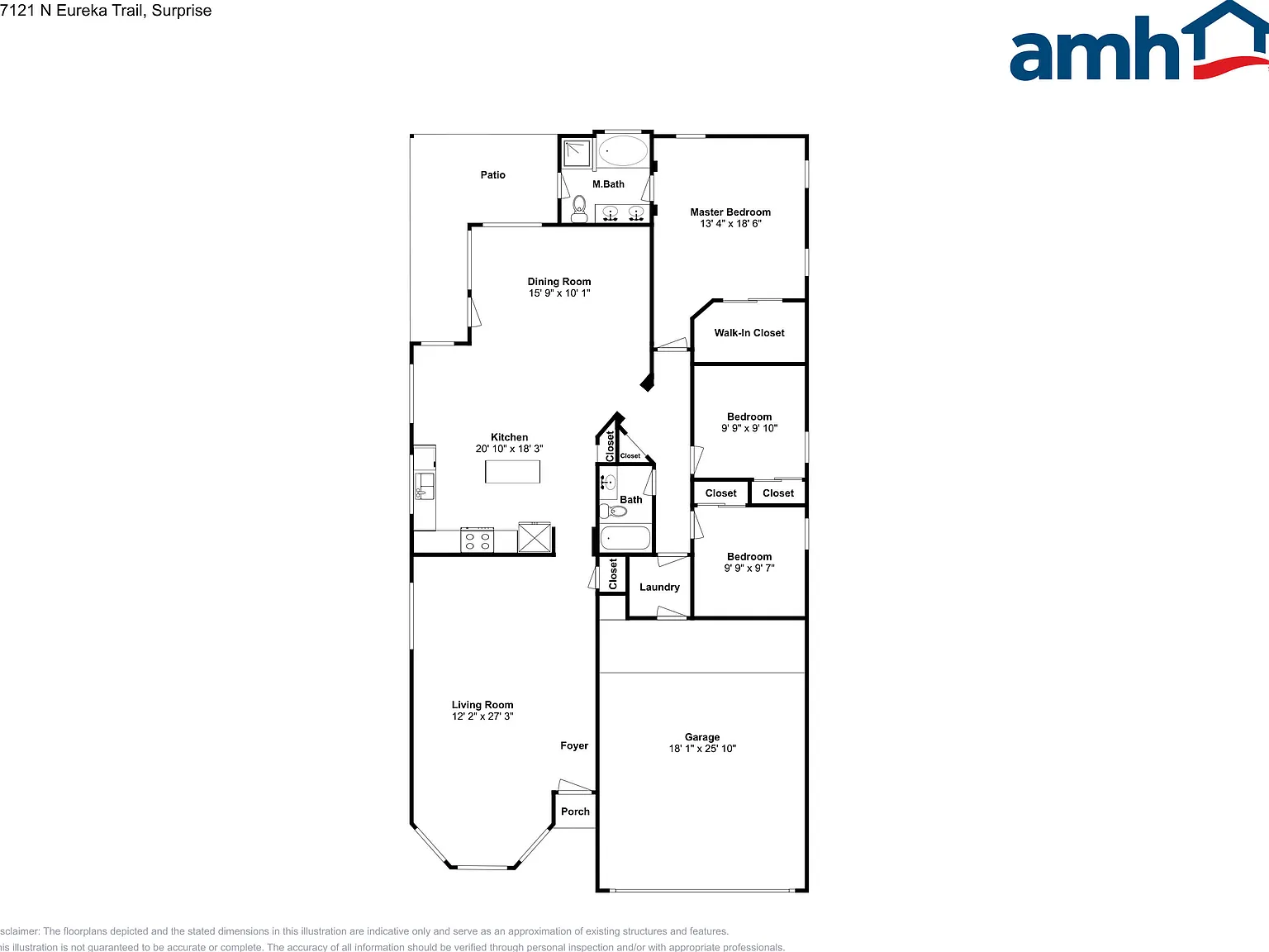 3 bed, 2.0 bath, 1667 sqft, $2,040 — Photo 2