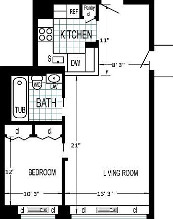 2nd image of 117 E 57th St APT 25E