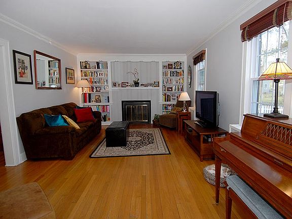 Living Room with Fireplace
