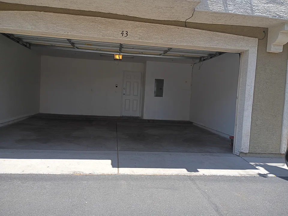 2 car garage open up