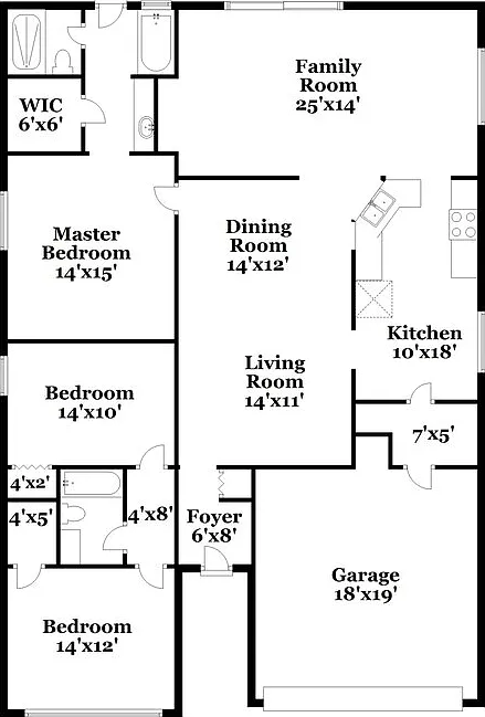 3 bed, 2.0 bath, 1868 sqft, $3,710 — Photo 2