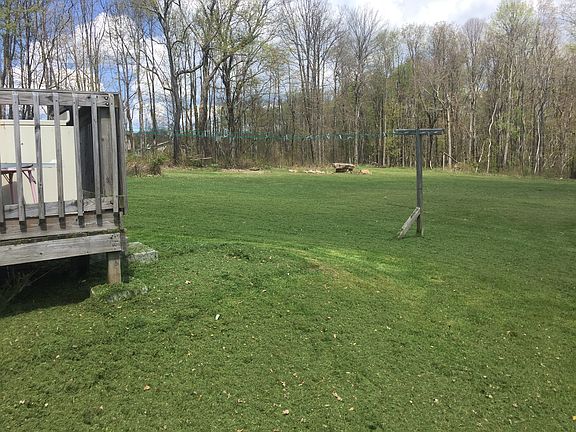side of backyard