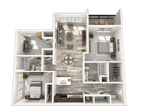 Floor plan C1