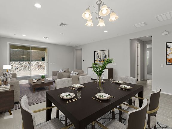 Dining Area - Greatroom - Virtually Staged
