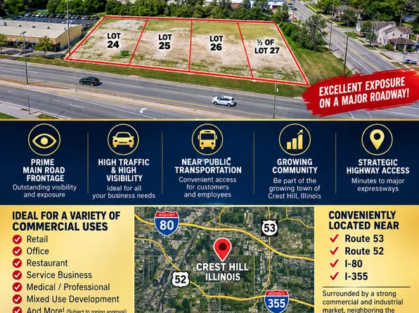 24-25 26 1/2 North Broadway Lot 27, Crest Hill, IL 60403