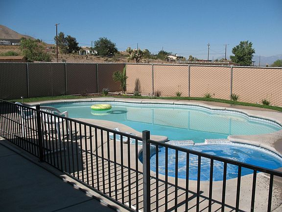 Fenced Pool Spa 