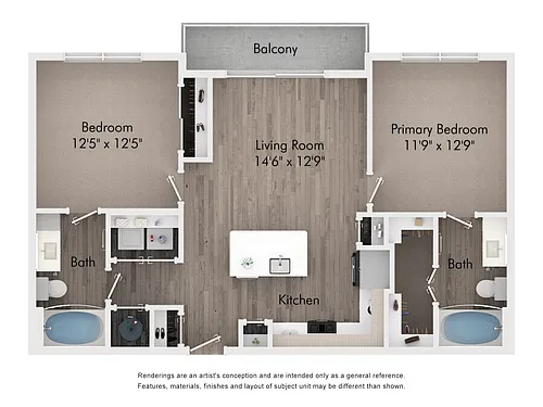 Floor plan B1