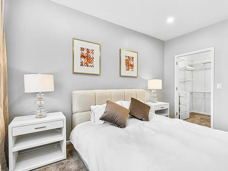 Experience tranquility in this elegantly designed bedroom oasis.