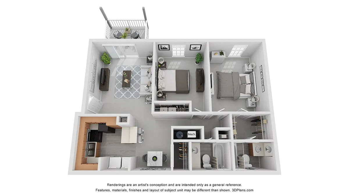 Floor plan The Whitlock