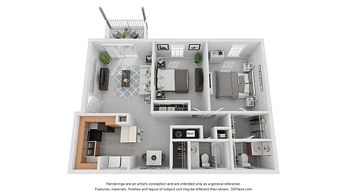 Floor plan The Whitlock