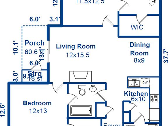 2nd image of 1600 Long Grove Dr Unit 425
