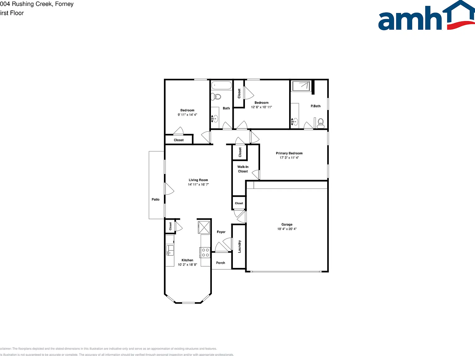 3 bed, 2.0 bath, 1406 sqft, $1,830 — Photo 2