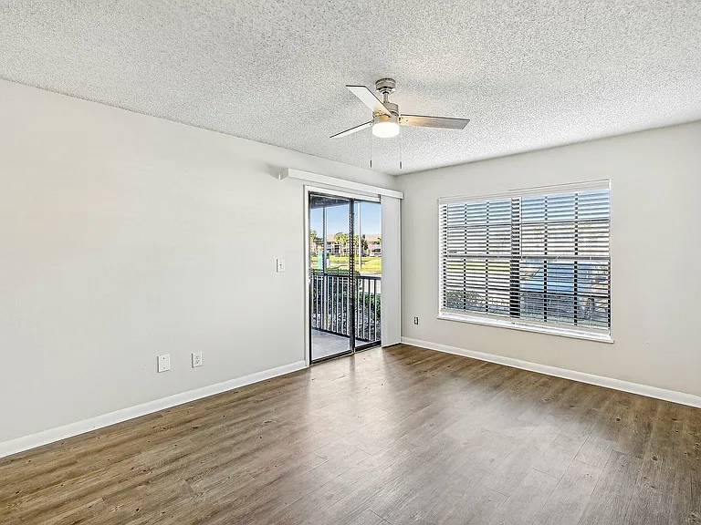 Natural light and lake views