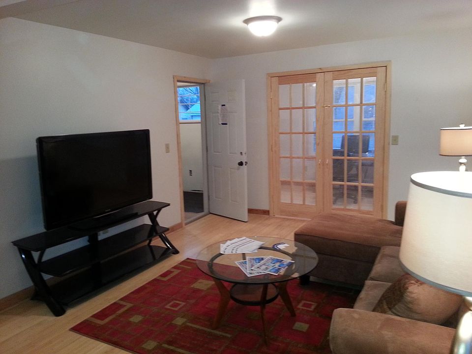 living room with furniture