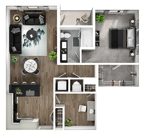 Floor plan A8D