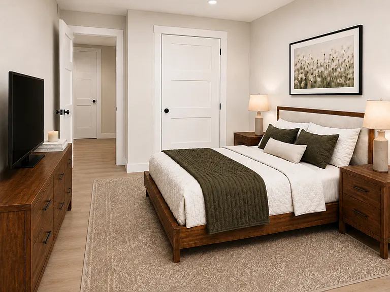 Primary bedroom.
Images are artist renderings and intended for illustrative purposes only.