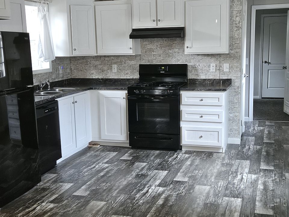 Kitchen view from living room