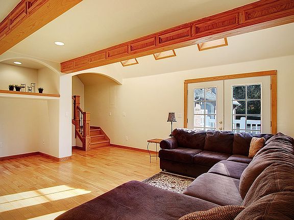 Great-room with media alcove