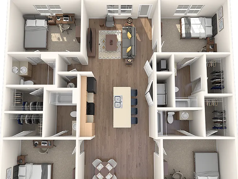 4 Bedroom Flat 4 Bedroom Flat