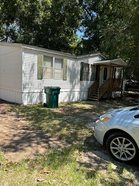 front of property