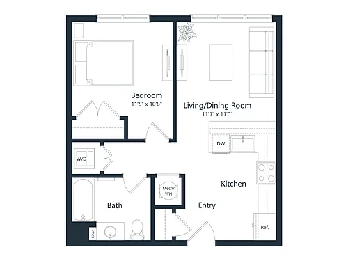 Floor plan A1