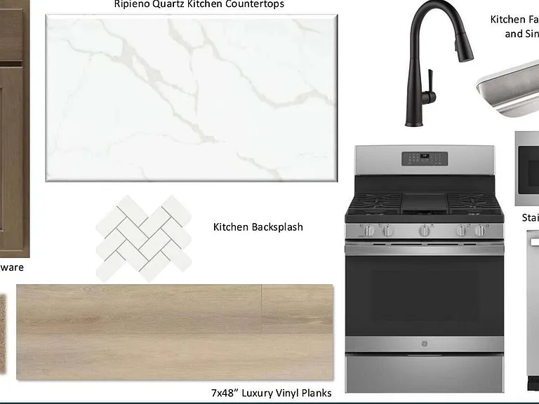 upgraded kitchen