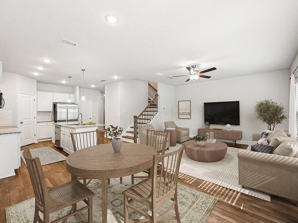 Westport Floorplan Living & Dinning Room.