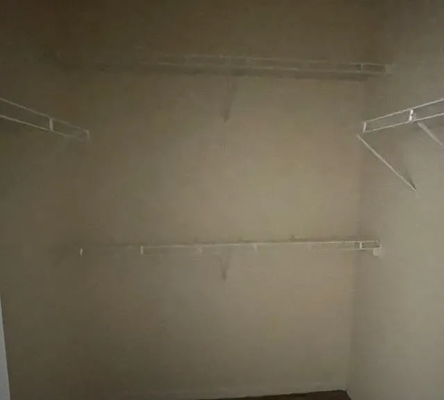 Large walk in closet