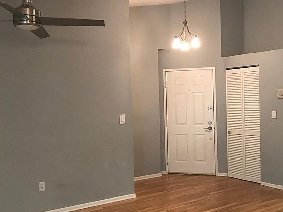 The unit entry door.
