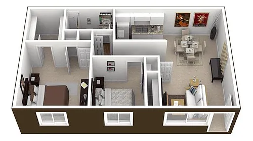 Floor plan Evergreen