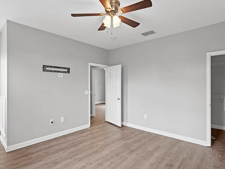 Bedroom #2 and walk-in closet