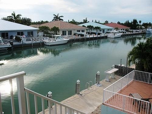 View of Canal from Balcony
