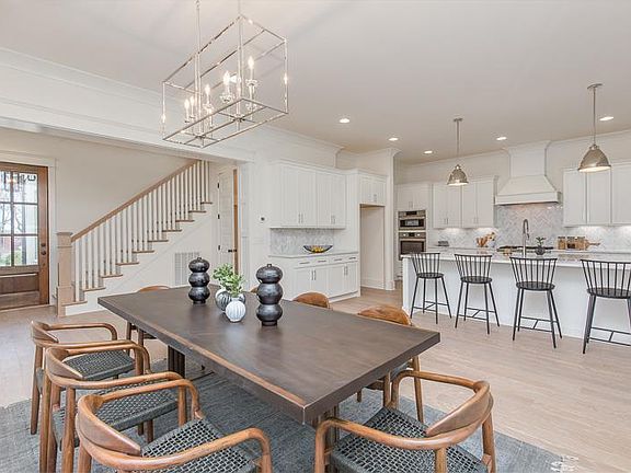 This is a photo of a completed version of the same exact floor plan and the same designer finishes - representative only.