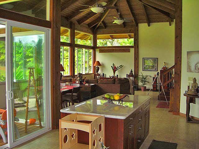 Oversized windows in great room