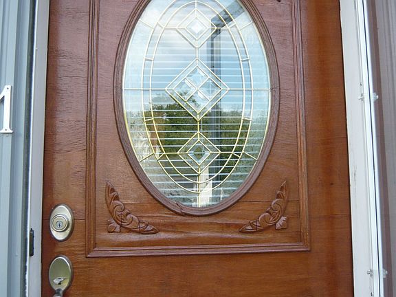 Etched Door