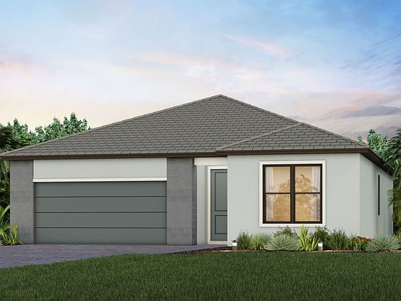 Exterior MD1 with optional stone