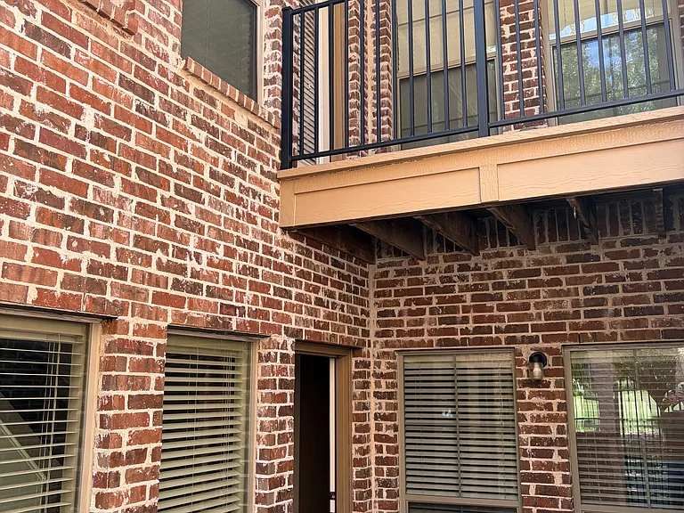 Entry Patio and Balcony
