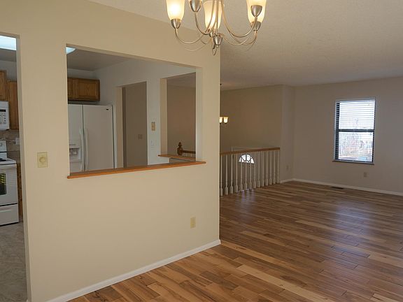 kitchen, dining, living