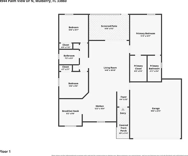 3 bed, 2.0 bath, 1265 sqft, $1,800 — Photo 2