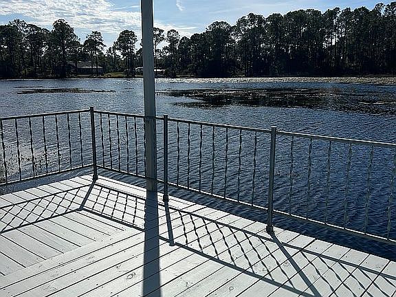 View from deck