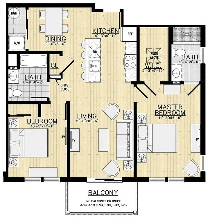 Floor plan C3
